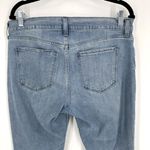 Old Navy Women's Stretch Mid-Rise Boyfriend Jeans Blue Denim Light Wash Size 6 Photo 5