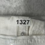 Malvin Shirt Womens 8 White Linen‎ Button Up Blouse Preppy Neutral Minimalist Photo 7