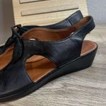L’Amour Des Pieds Brettany Black Leather Sandals Size 9 Photo 4