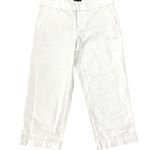 Gap NWT  White Chino Capri Straight Leg size 10 NWT Photo 0