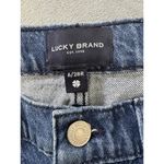 Lucky Brand  Light Wash Distressed High Waisted Wide Leg Womens Jeans Size‎ 6 28R Photo 2
