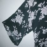 Spiritual Gangster  Floral Kimono OS in Black White Gray Photo 5