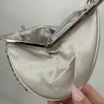 Carlo Fellini Nite Bag Silver Beaded Sequin Evening Clutch Crossbody Bag Y2k Photo 12