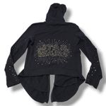 Rock & Republic Star Wars Sweatshirt Size XS Sweater Open Front Sweatshirt Black Photo 1