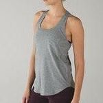 Lululemon Grey Racerback Tank Photo 0