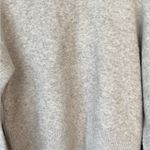 & Other Stories & Other Stories wool mock neck sweater ribbed melange greige neutral knit Photo 4