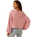 Free People  Kathy Long Sleeve Smocked Top Photo 2