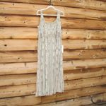 Mac Duggal 10078 Green Embellished Mesh Sleeveless Scoop Neck Midi Dress Photo 5