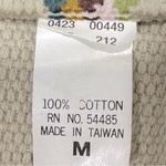 American Eagle Vintage Y2K Multicolor Striped Cotton Canvas Cloth Belt Medium Photo 5