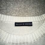 Brandy Melville  Cream Crewneck Sweater Photo 1