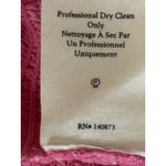 Love Shack Fancy Evan Mini Dress Womens Medium Pink Tie Dye Velvet Ruffle Smocked Photo 5