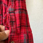 Holding Horses  Red and Black Plaid Top medium Photo 9