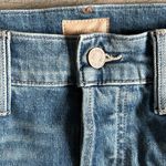 MOTHER Denim  high waisted double hiker skimp jeans in love bombs Photo 2