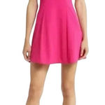 Outdoor Voices Cross Back Dress Built in Shorts Pitaya Pink Size Small nwot Photo 0
