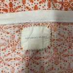 Victoria's Secret Victoria’s Secret Vintage Orange & White Snowflake Thermal Pajama Top Photo 9