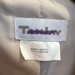 Vintage TanJay Tan Cream Button Down Blazer Jacket Women’s Size 8 Medium Tan Jay Photo 5