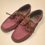 Sperry  Top Slider Bluefish 2 Eye Boat Shoes in Washed Red Photo 2