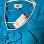 Crown & Ivy Blue Long Sleeve Top Elephant Medium  Photo 3