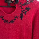Dress Barn Vintage Collection shimmery holiday long sleeve top Photo 3