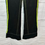 I am gia I.AM.GIA. Womens size Small Astrid High Waist Flare Striped Pants Stretch Flaw Photo 6