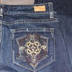 Paige Premium Denim Melrose Embellished Pocket Bootcut Jeans Women's Size 28 Photo 6