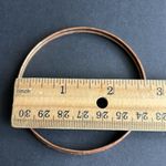 Women’s vintage dainty set of 2 rose gold‎ tone bangle bracelets one size Gold Photo 6