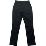 Pilcro High Waisted Straight Leg Chic Solid Wear Everyday Day Outfit Pants Sz 27 Black Photo 2