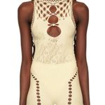 Poster Girl New  Off-White Lulu Bodysuit in butter Photo 3