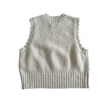 PIECES Women's Multicolor Knit Crewneck Sweater Tank Top Size Large Photo 5