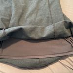 MICHAEL Michael Kors Charcoal Shift Dress with Patent Accents Gray Size 8 Photo 8