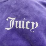 Juicy Couture  Velour Tracksuit Jacket Hazy Violet Hoodie Basic Women's XS NWT Photo 7