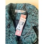 Vtg DRESS BARN Multicolor Tapestry Blazer Women Sz 16 Beaded Buttons Nwt Blue Photo 2