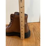 BP Boots Womens Size 8.5 Brown Leather Lace Up Lug Sole Ankle Combat Hiker Photo 9