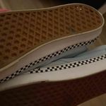 Vans Women’s  size 10, light blue with checkers around sole Photo 2