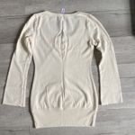 Victoria's Secret Long Sleeve Cream Tunic Sweater Photo 1