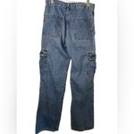 Vintage Action West Cargo Denim Blue Jeans Size 28 Photo 1