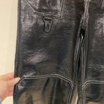Choosy Pants Womens 0 Black Faux Leather Cargo Clip Pocket High Rise Photo 1