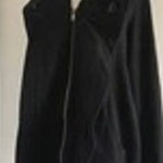 JARBO S /4 hooded stretch sweatshirt jacket Mid Length Luxury Designer womens Black Photo 0