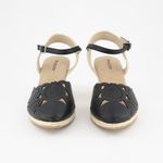 ALDO Black and Tan Espadrille Wedges Photo 2