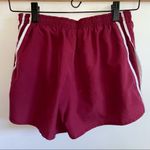 Nike Dri Fit athletic shorts - maroon and white Photo 7