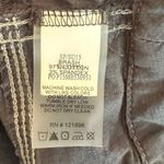 Title Nine Brash Charcoal Gray Stretch Cotton Cargo Cropped Pants Size 8 Photo 3