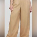 Madewell  Harlow Wide
Leg Pants in Tan NG521 Women’s size 14 Photo 0