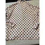 Victoria's Secret  Pink Black Polka Dot Pajama Shirt Top M M Photo 5