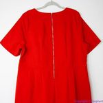 Eloquii NEW Sheath Dress with Cut Out star Neckline exposed zipper, size 18 Photo 5