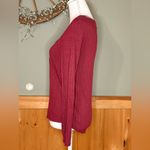 Hippie Rose Women's Ribbed Henley Top - color “Autumn Ruby” size Small. NWT Photo 3