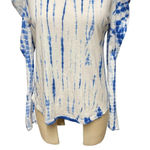 Generation Love  Josephine Tie‎ Dyed Top White Indigo Blue Size Small Photo 2