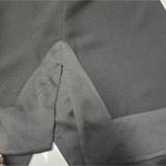 Banana Republic  Cross Dress Tunic Size Large Black, Satin trim neck & bottom Photo 2