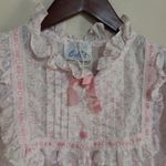 Ballet Lingerie of NY L Nightgown Duster Housecoat Snap Front Short Sleeved Pink Size L Photo 3