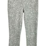 Spanx Gray White Speckled Ankle Jean-ish Leggings Medium New Photo 0