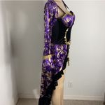 Halloween Costume Women Size Medium/Large With Hat. Preloved Black Photo 2